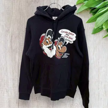 CAPTAIN SANTA 후드티 M 산타 구제 의류 빈티지 프린트