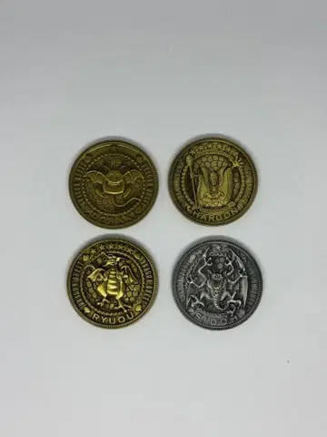 드래곤 퀘스트 보물 코인 컬렉션즈 4장 세트