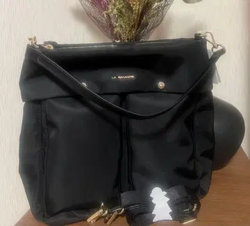 LA BAGAGERIE 블랙 숄더백
