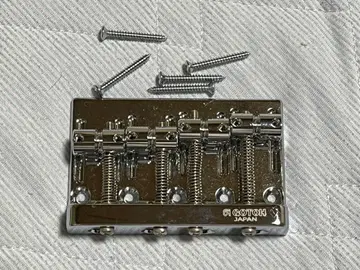 GOTOH 201B-4 Chrome 베이스 브릿지 4줄