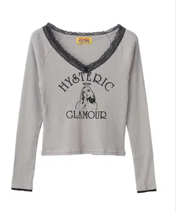 HYSTERIC ANGEL 숏 기장 티셔츠