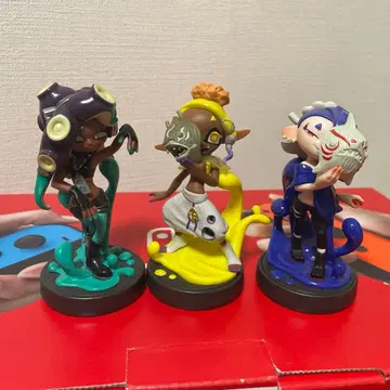 스플래툰 amiibo 걸 3체 세트