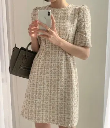 트위드 원피스