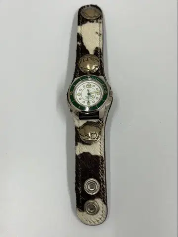 KC 송치 타입 3 네이비 콤보 가죽 벨트 미사용 새상품