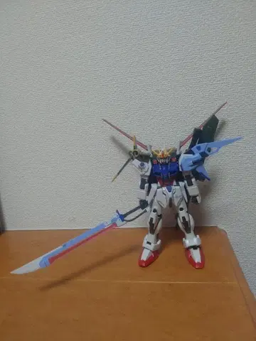 1/144 HG 퍼펙트 스트라이크 건담 도색 완성품 동시 300엔 할인