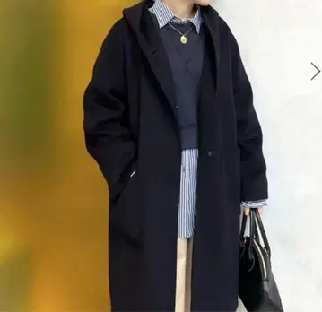 이에나 IENA 슈퍼160 더블 페이스 후드 코트