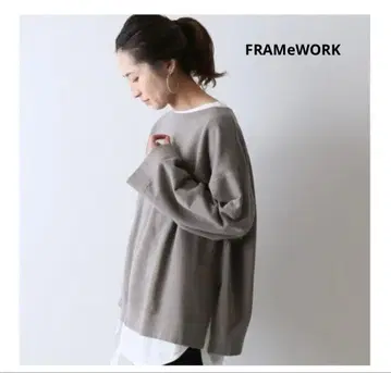 프레임워크 쭈리 슬릿 풀오버