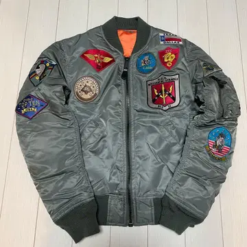 [ 한정품 ] 아비렉스 MA-1 TOPGUN CUSTOM 와펜