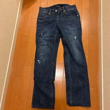 RED PEPPER 데미지 데님 팬츠