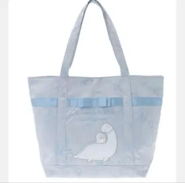 메종 드 플뢰르 스미코구라시 토트백 블루 토카게