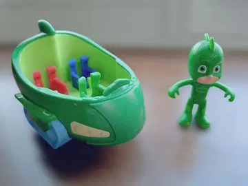 [ 파자마스크 ] 게코 피규어와 탈것 세트