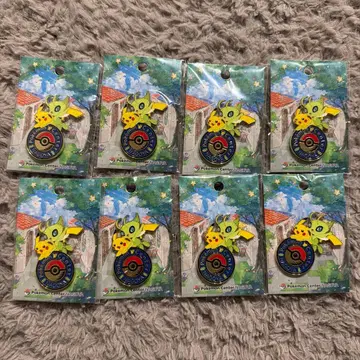 포켓몬 센터 나고야 로고 핀즈 8개 세트 세레비