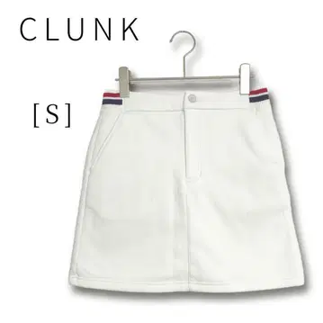 [크랭크] 본딩 스커트 화이트 미니 스커트 S 사이즈 3525