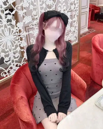 허니뮤우 Luv 샤기 앙상블 원피스 프리 사이즈