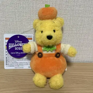 디즈니 할로윈 2025 곰돌이 푸 푸우 인형 배지