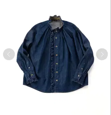 45R 코무기데님 오션턱셔츠