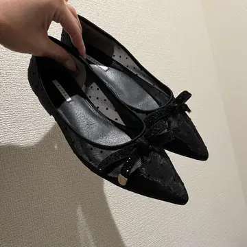 RANDA 도트 무늬 플랫슈즈