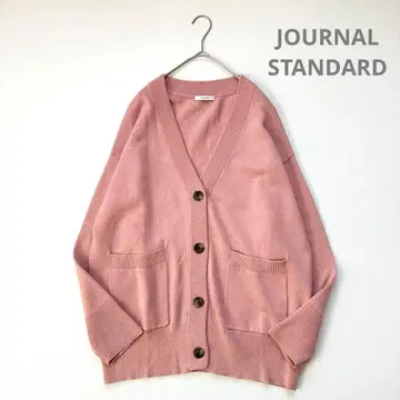 저널 스탠다드 코튼 캐시미어 빅 가디건