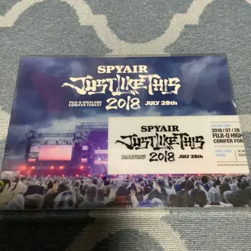 SPYAIR/JUST LIKE THIS 2018 (완전 생산 한정판)