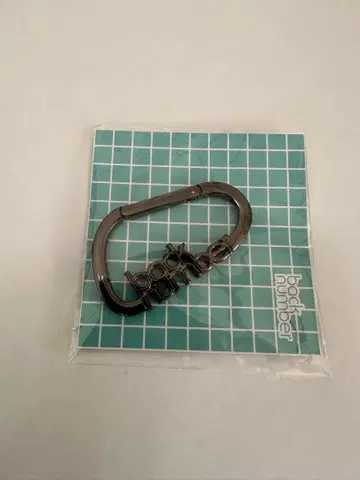 back number 굿즈 카라비너