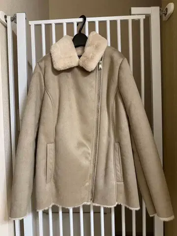 랄프 로렌 집업 무스탕 코트