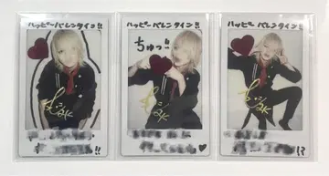 베어드어드 XP!A 몽크 neon 챙 직필 댓글 친필 사인 폴라로이드