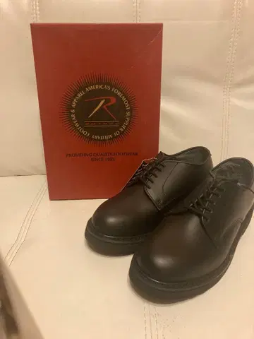 헤센 앤티크 가죽 신발 미사용품 박스 포함 사이즈 7R=25