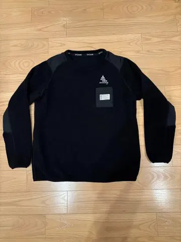 SVOLME 스볼메 블랙 긴팔 플리스