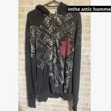 inthe attic homme 인디애틱 홈 후드티 y2k 갸루