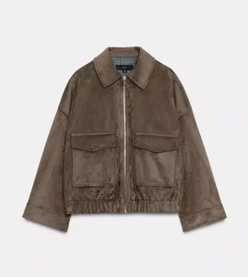 ZARA 스웨이드풍 자켓