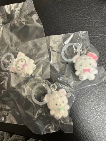 푹신푹신 스노우 메지루시 액세서리 키티 쿠로미 포차코