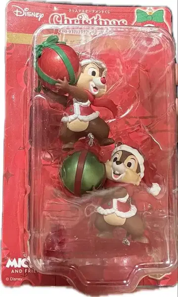 칩과 데일 크리스마스 피규어 세트