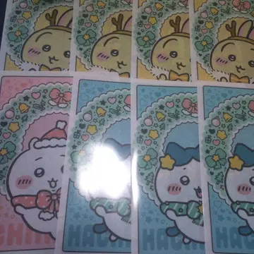 치이카와 (먼작귀) 세븐일레븐 오리지널 클리어 파일 8장 세트