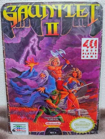 FC판 GAUNTLET II 알루미늄 포스터 14cm x 20cm