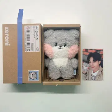 고니니 봉제 인형 트레이딩 카드