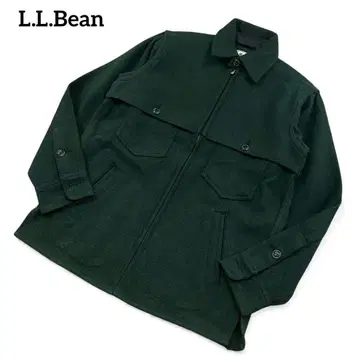 L.L.Bean 80s 매키노 자켓 울 그린 USA제