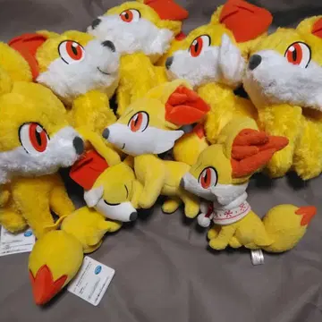 포켓몬 푸호꼬 봉제 인형 8개 묶음 판매