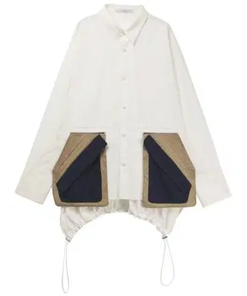 UN3D. LAYERED POCKET SH