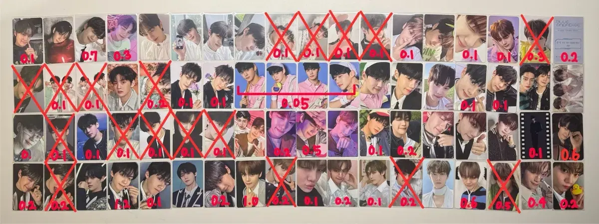 Zerobaseone Poca wts Zb1 photocard Sung hanbin Kim gyuvin