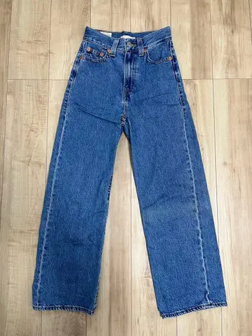 [ LEVI'S ] 하이웨스트 와이드 레그 데님 배기 팬츠 청바지