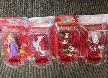 디즈니 오너먼트 칩과 데일 라푼젤 베이맥스 미니