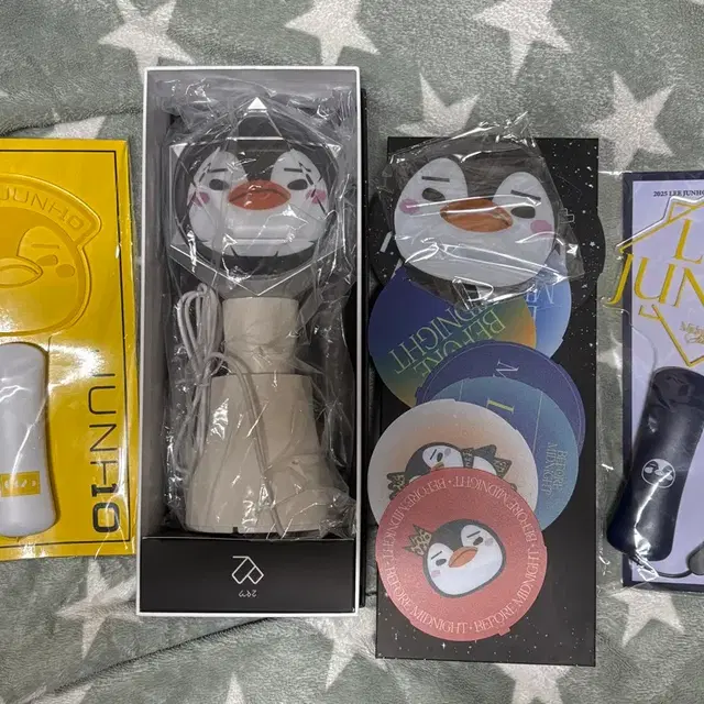 이준호 응원봉 펭봉(미개봉)+미나썬 이준호봉(미개봉)+2pm봉(사용)