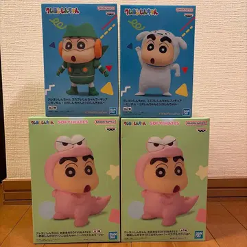 짱구는 못말려(크레용 신짱) 칸담 로봇 짱구 시로 짱구 4체 세트