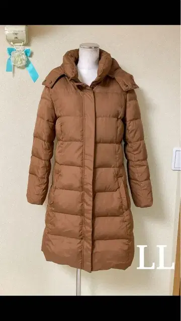 브라운 다운 자켓 LL 사이즈