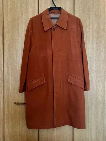 [ 가격 인하 ] 캐시미어 100% 코트 브라운 L 사이즈