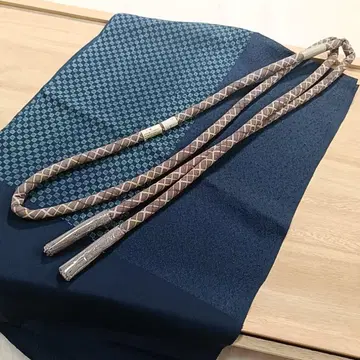 헤 24 허리띠 오비 장식 천 세트 파랑