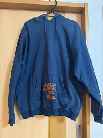 X-girl 후드 부착 후드티