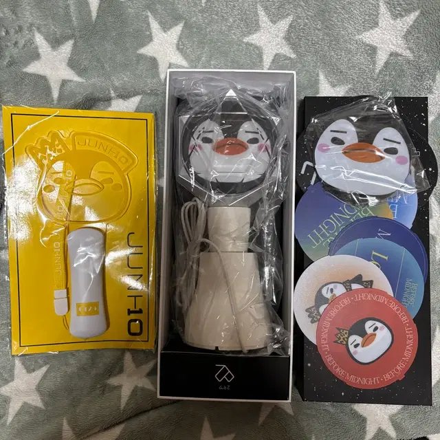 이준호 응원봉 펭봉(미개봉)+2pm봉(사용/시트지 포함)