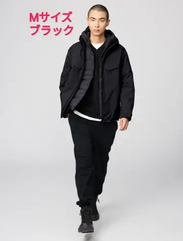 UNIQLO C 블록 테크 후드티