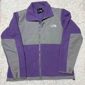 THE NORTH FACE 플리스 자켓 보라색/그레이